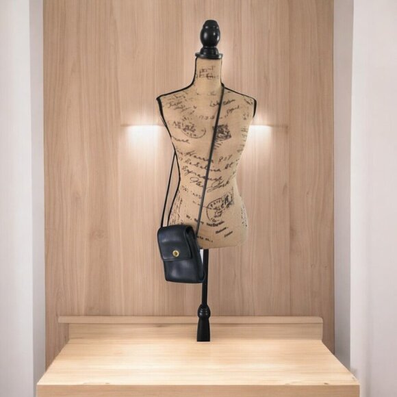 Vintage COACH Scooter Crossbody Bag in black - Picture 3 of 14